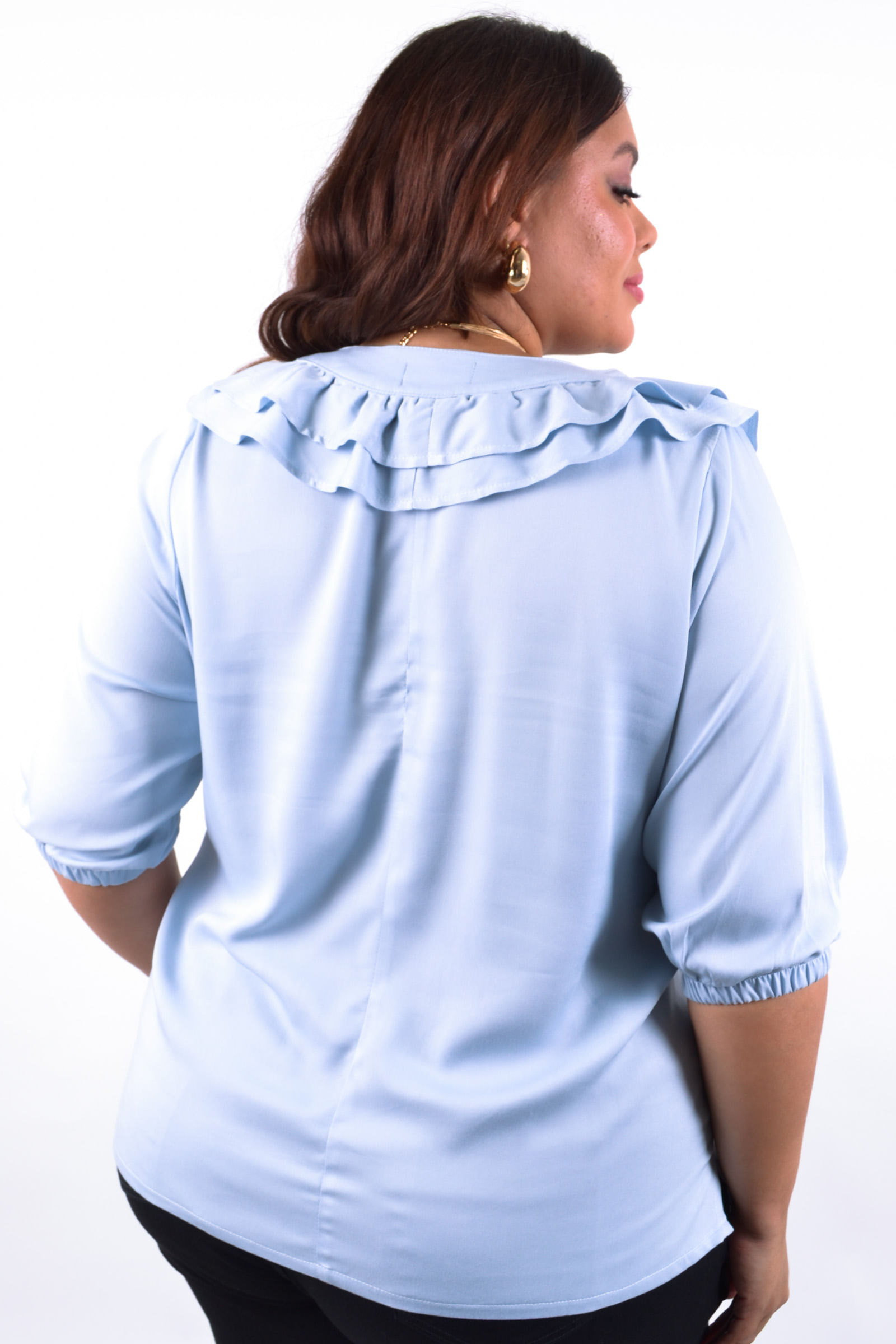Blusa feminina viscose babados no decote_0003_4